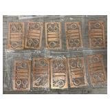 (10) Trail Tech Sensor Cards