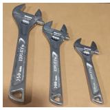 (3) Crescent Wrenches