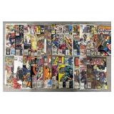 (25) Vintage Marvel Comic Books