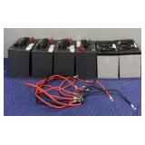 (7) 6V Gel Pack Batteries & Wires