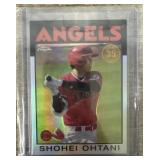 Shohei Ohtani Topps Chrome Refractor