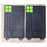(2) Magnetic Gun Cleaning Mats