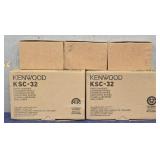 (2) Kenwood Radio Chargers & (3) Earpieces