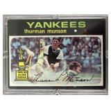 1971 Topps Thurman Munson Rookie Cup #5 Card