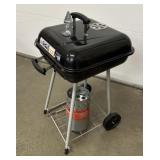 Charcoal Grill w/ Charcoal Starter & Tongs