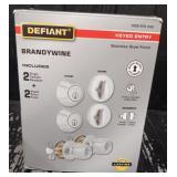 Defiant Brandy Wine Keyed Entry