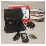 Portable DVD Player & DVDS Movies