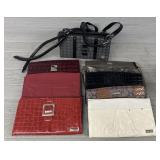 Gray Miche Purse w/ (7)Covers & (2)Extra Handles