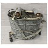 Steel Vintage Mop Bucket