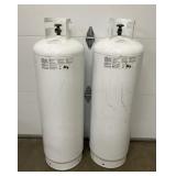 (2) 25 Gal Propane Tanks
