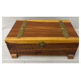 Jewelry Box Full of Gold Tone Estate Jewelry