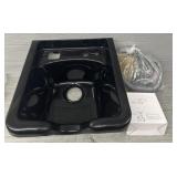 Plastic Salon Sink w/ Hardware