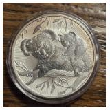 2-Ounce Silver Round: Koala Bear
