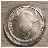 One Ounce Silver Round: American Spirit