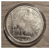 One Ounce Silver Round: Holy Grail