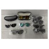 Assortment of Various Sunglasses