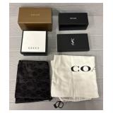 Assorted Designer Boxes & Bags