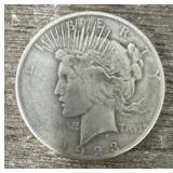 1923-S Liberty Silver Peace Dollar