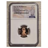 2019 1st 'W' Mint Mark Penny: PF69 RD Ultra Cameo