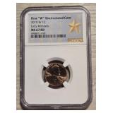 1st 2019 'W' Uncirculated Cent