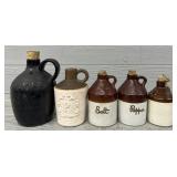 Antique Jugs & Salt/Pepper Shakers