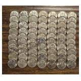 (70) U.S. 40% Silver Kennedy Half Dollars
