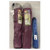 (2) Ozark Trail Camp Chairs & (1) Portable Canopy