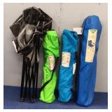 (4) Folding Camp Chairs