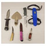 Variety of Fixed Blade Knives