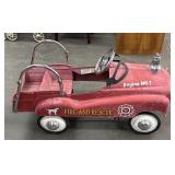 Vintage Pacific Cycle In Step Fire & Rescue Engine