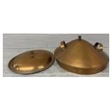 (2) Copper Pots
