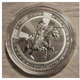 One Ounce Silver Round: Cowboy Rifleman