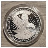 One Ounce Silver Round: Liberty/Freedom