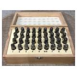 HimaPro Metal 5/16' Letter & Number Stamp Set