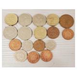 (18) European Coins
