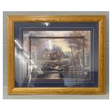 Country Cabin Framed Art