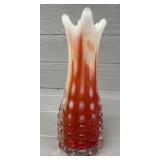Antique Hand Blown Ground Vase