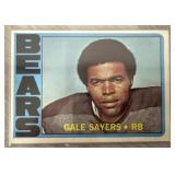 1972 Topps Gale Sayers Football Card