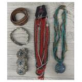 Assortment of Fashion Necklaces & Bracelets