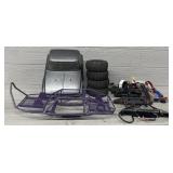 Assortment of RC Car Parts