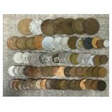 (70) Various Foreign Coins