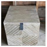 Large Wooden Hinged Box