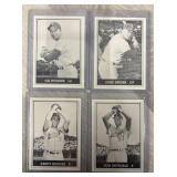 (4) Vintage Dodgers Baseball Cards
