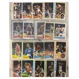 (20) 1970s Vintage Star Basketball Cards