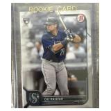 Cal Raleigh Bowman Rookie Card