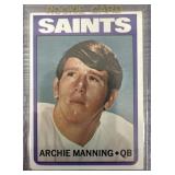 1972 Topps Archie Manning #55 Rookie Card