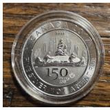 One Ounce Silver Round: Voyageur