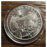 One Ounce Silver Round: Noah's Ark