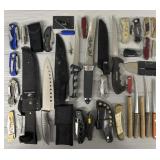 (30) Various Pocket & Fixed Blade Knives #2