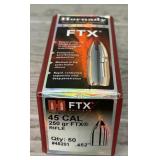 (50) Rounds of Hornady FTX 45 Cal Ammo